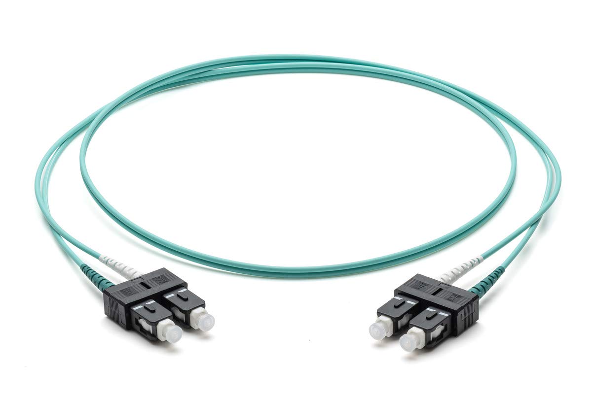 Патч-кабель Corning Fiberglass 2x 2,0 мм - багатомодовий дуплексний: SC PC Duplex - SC PC Duplex, OM4