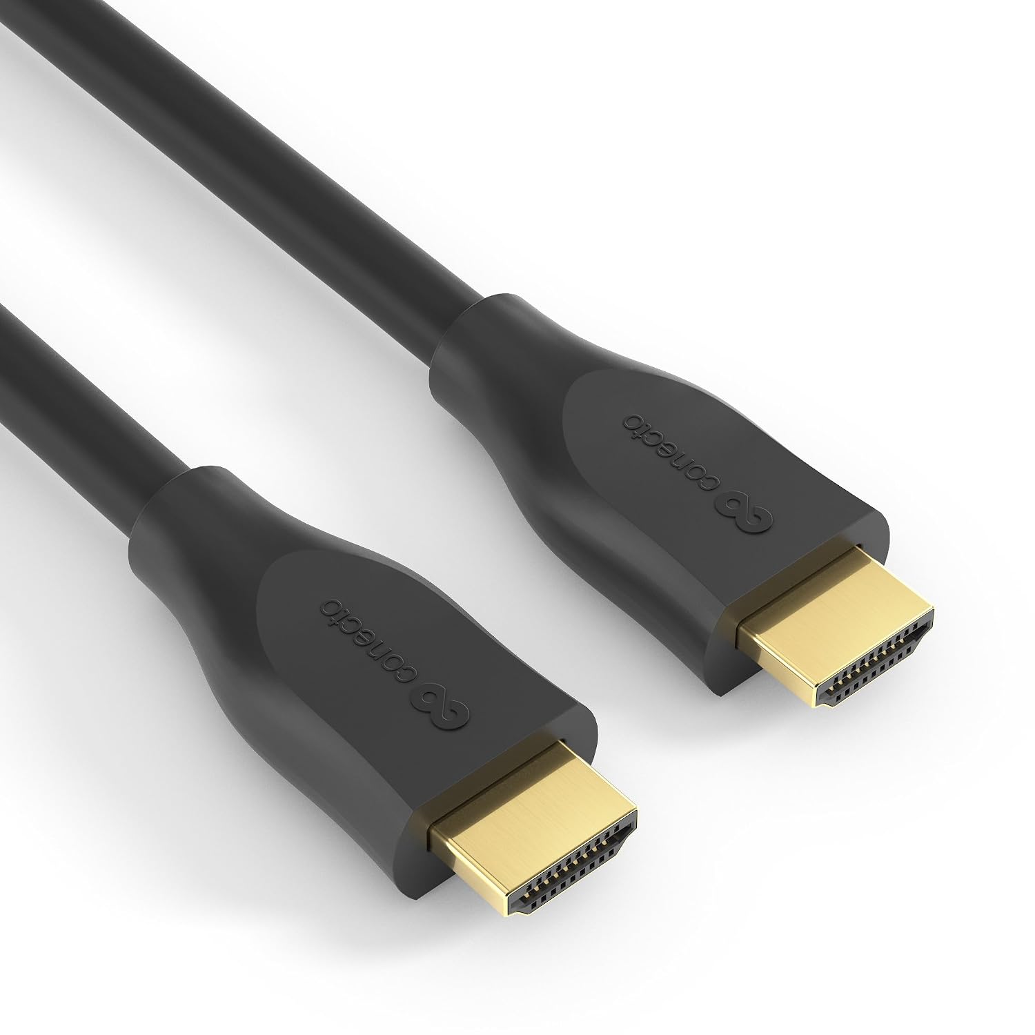Кабель Conecto CC50817 Premium Certified High Speed HDMI с Ethernet, литой штекер, позолоченные разъемы, 5,0 м, черный.