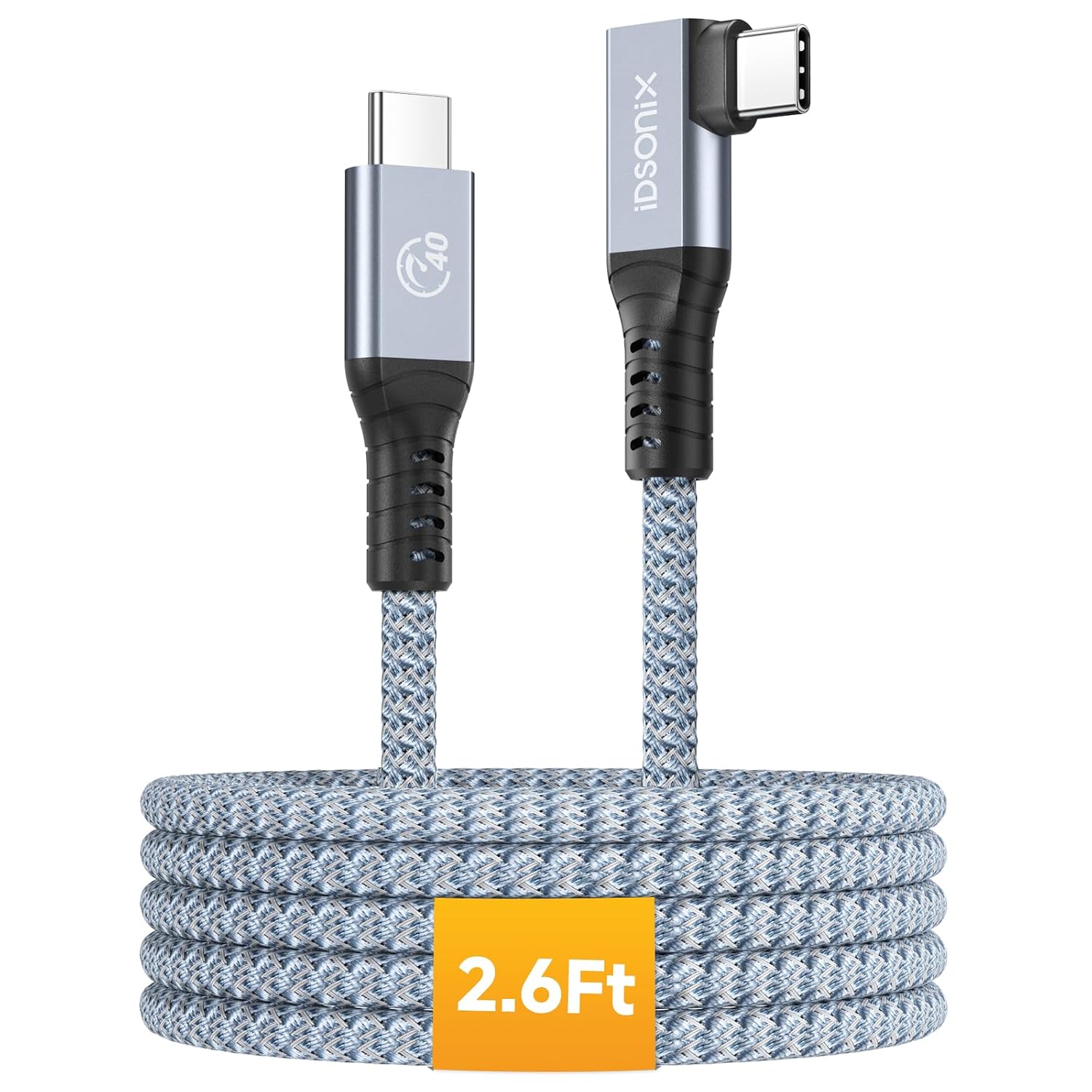 USB-кабель iDsonix USB 4, поддерживает передачу данных со скоростью 40 Гбит/с, подходит для одного дисплея 8K/двух дисплеев 4K, ка