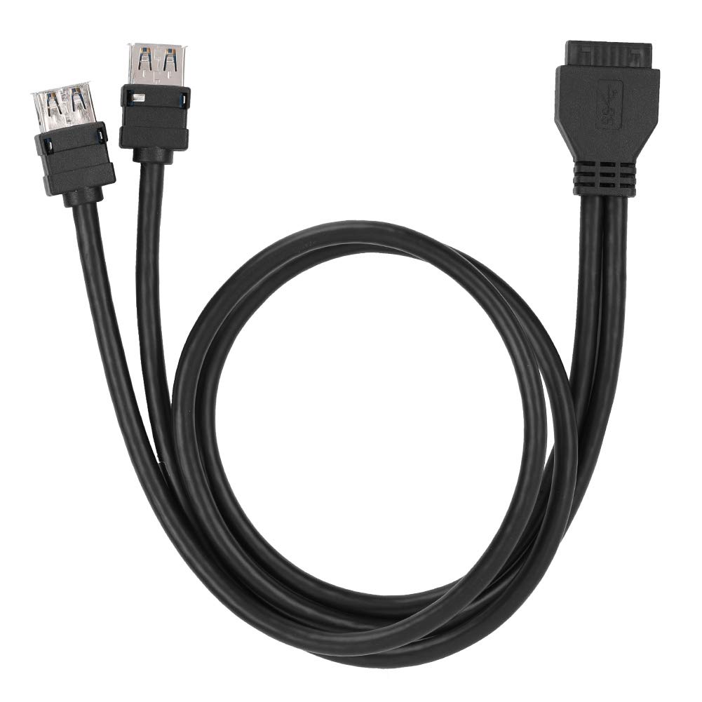 Кабель USB 3.0 для кріплення на панель, кабель USB 3.0 19/20PIN для кріплення на передню панель материнської плати з фіксованими н