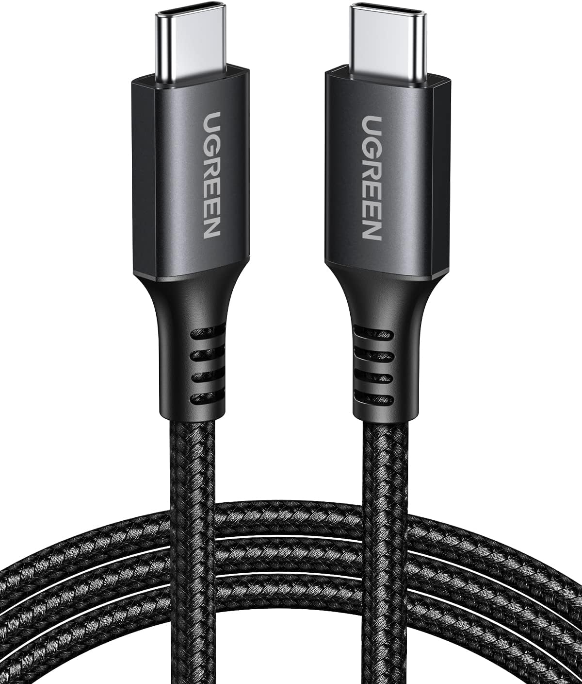 Кабель UGREEN USB-C PD 3.0 60 Вт USB-C до USB-C PPS для швидкої зарядки | Зарядний кабель для iPhone 16/15, Galaxy S24 S23 S22 A55