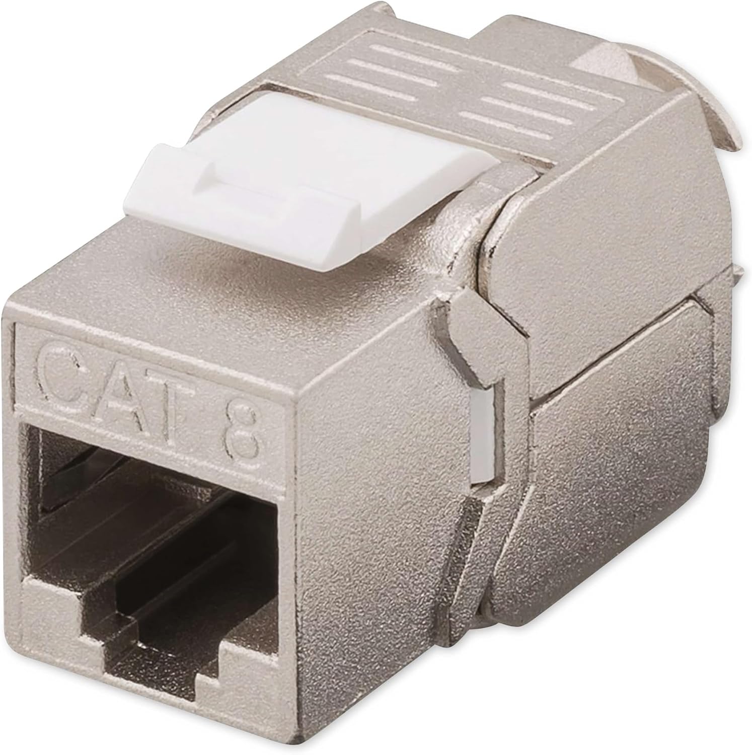 Goobay 61129 - Модуль Keystone CAT 8.1 STP/разъем RJ45 - до 2 ГГц / 25-40 Гбит/с Base-T/разъем для сетевого кабеля