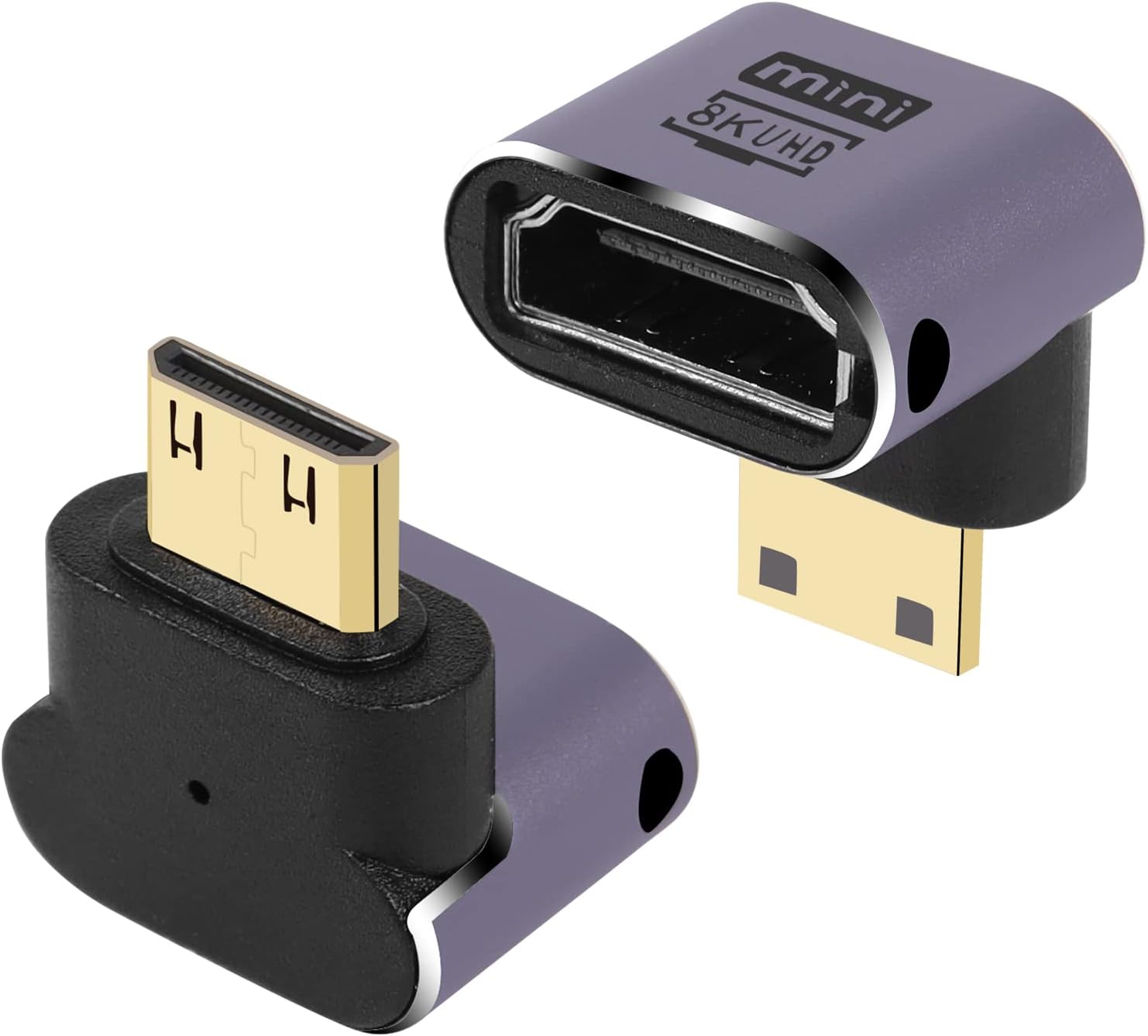 Адаптер GINTOOYUN 8K mini HDMI на стандартный HDMI 2.1, переходник mini HDMI на HDMI-разъем для подключения камеры, ноутбука, план