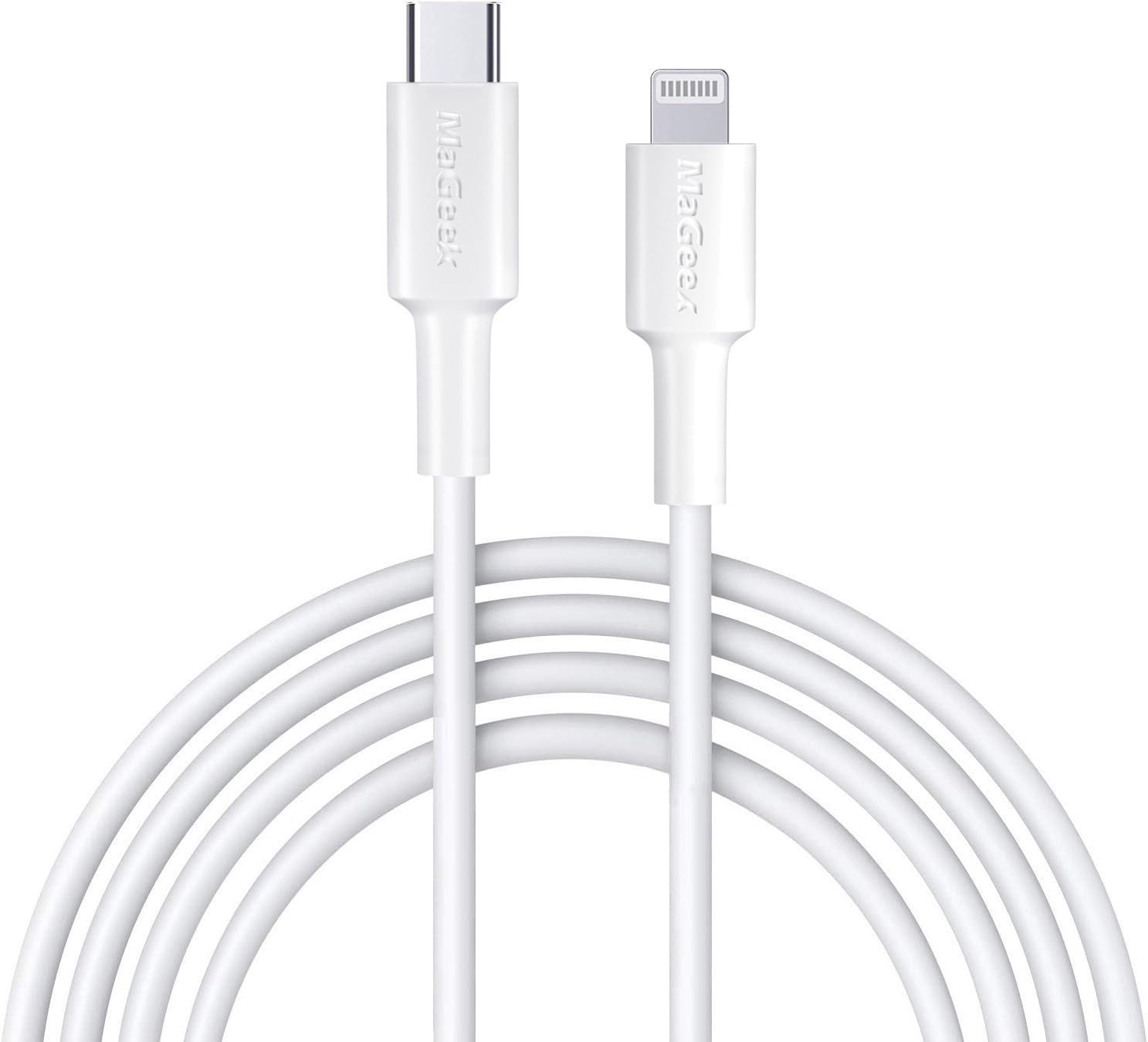 Кабель USB C — Lightning, 3 метра, сертифицирован Apple MFi, удлиненный, поддерживает iPhone PD, совместим с быстрыми зарядными ус