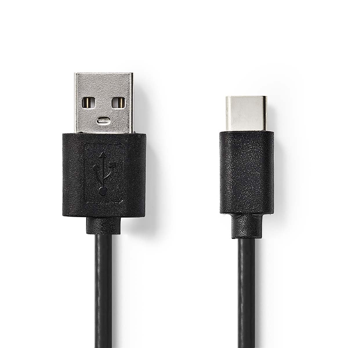 USB-кабель NEDIS | USB 2.0 | Штекер USB-A | Штекер USB-C™ | 2,5 Вт | 480 Мбит/с | никелированное покрытие | 2,00 м | круглый | ПВХ