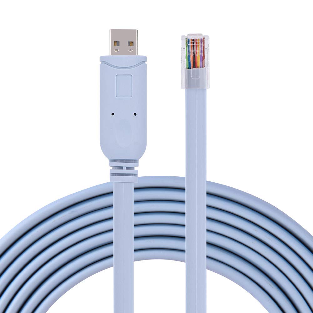 Bewinner USB 2.0 - RJ45 штекер для маршрутизаторів-комутаторів - плоский кабель CAT5 1,8 м для настільних комп'ютерів/ноутбуків та