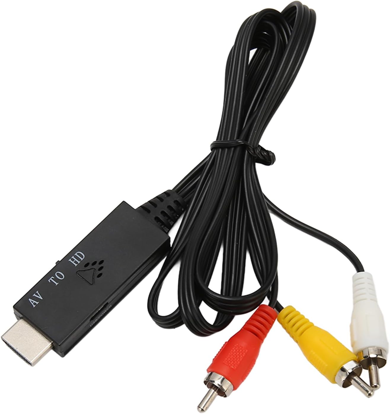 AV-HDMI кабель, 3-HDMI видео- и аудиоконвертер для N64, STB, VHS, VCR, DVD-плееров, 1 метр