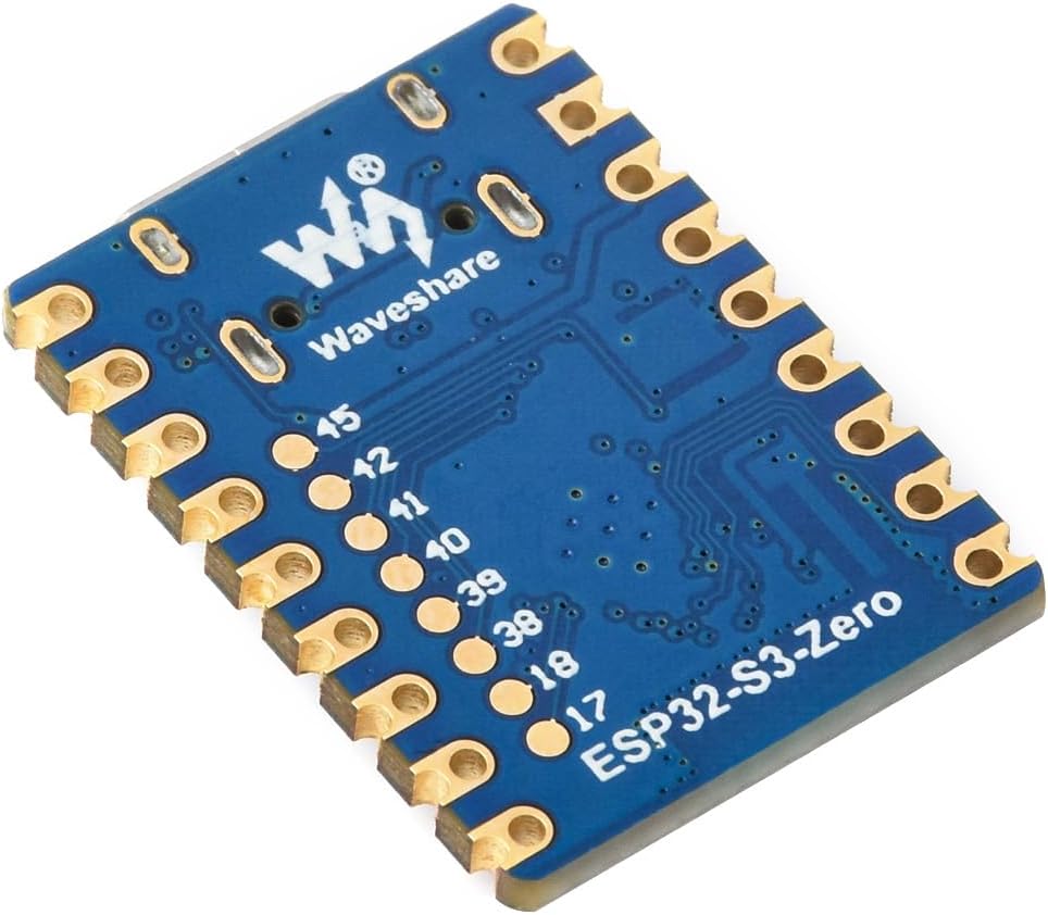Плата разработки Waveshare ESP32-S3 Mini на базе ESP32-S3FH4R2, с многофункциональными выводами GPIO, двухъядерным процессором, ра
