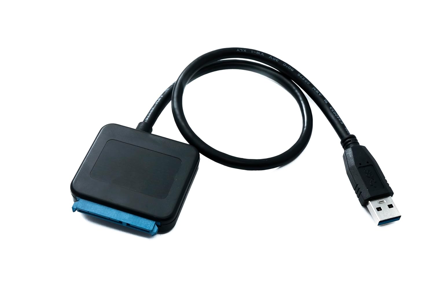 Кабель System-S SATA 40 см, 22-контактний роз'єм - USB 3.0 типу A, адаптер для жорсткого диска 2,5 дюйма