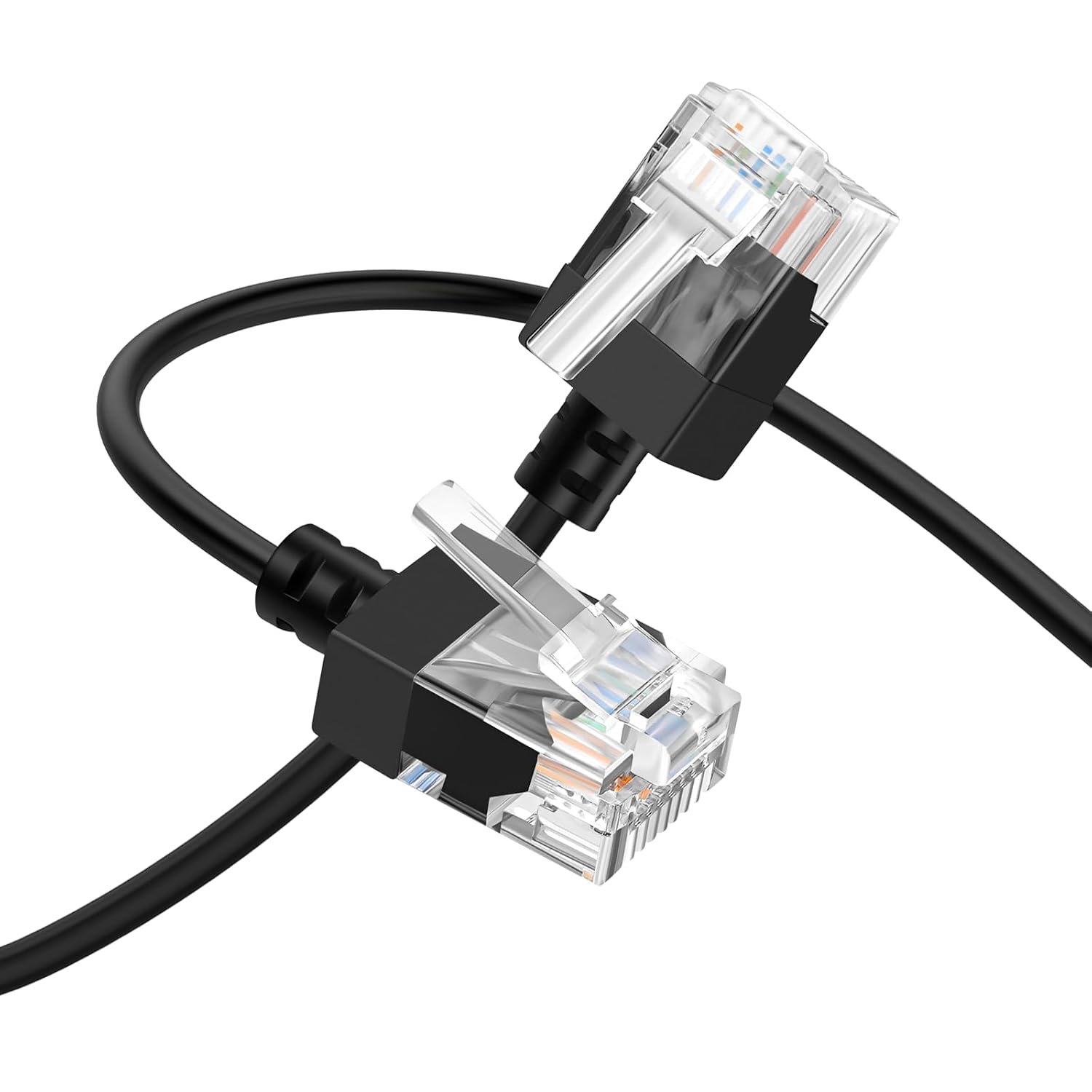 Кабель Ethernet RJ45 Cat6A длиной 1 м, кабель локальной сети Ethernet 10 Гбит/с, быстрый сетевой кабель UTP Cat6 550 МГц, патч-каб