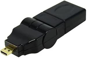 Адаптер Prol.Adapt MICRO HDMI чоловічий на HDMI жіночий: перетворює високоякісні відеосигнали. Ідеально підходить для підключення