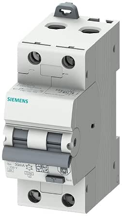 Коммутатор Siemens Sentron 5SU1 FI/LS, 25 А, 2-полюсный, тип C, чувствительность 30 мА.