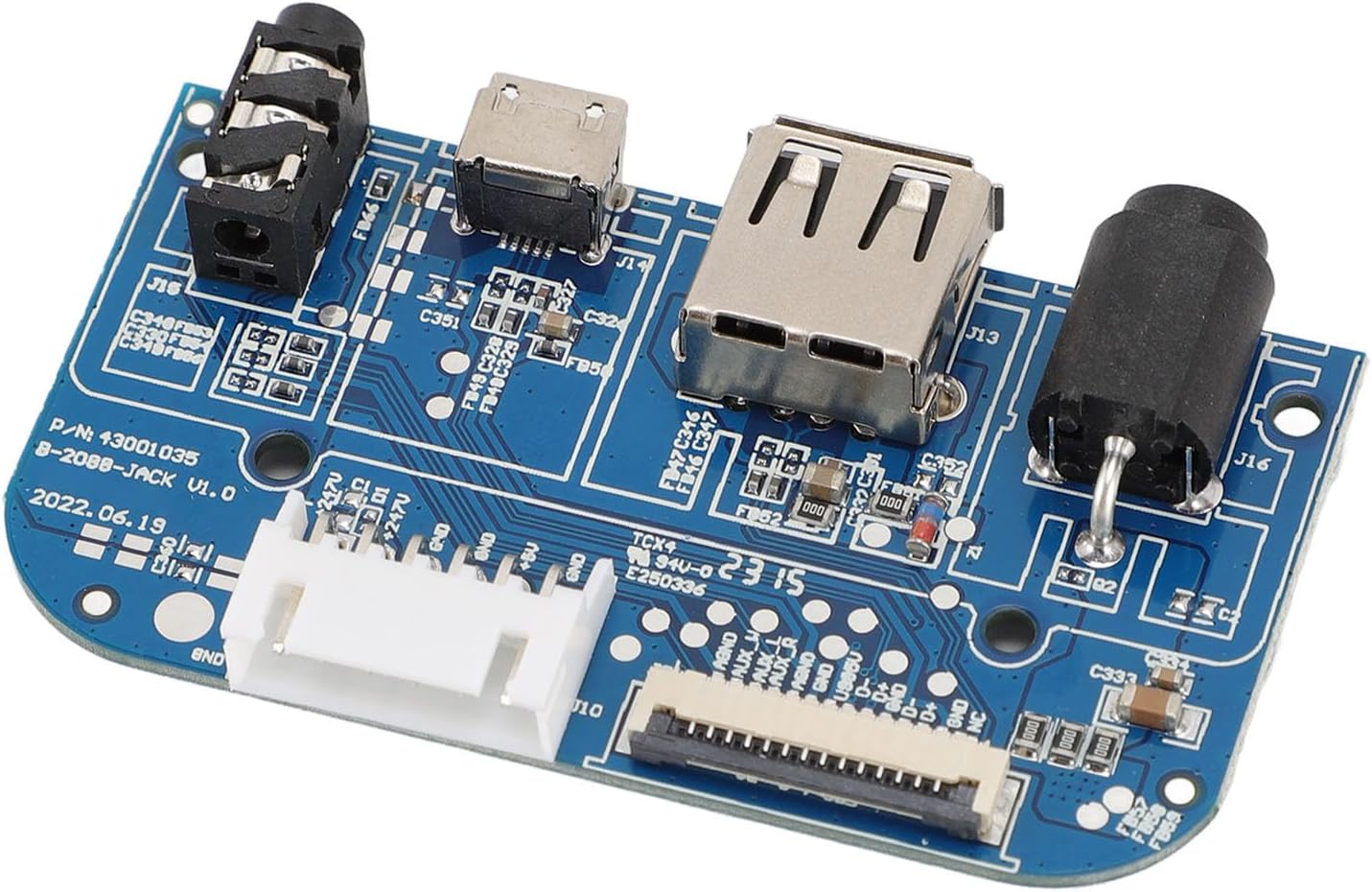 Плата USB-порта для зарядки колонки Boombox 2 ND, плата с разъемом USB 2.0 AC2.5, запасные части для колонки Boombox 2 ND.