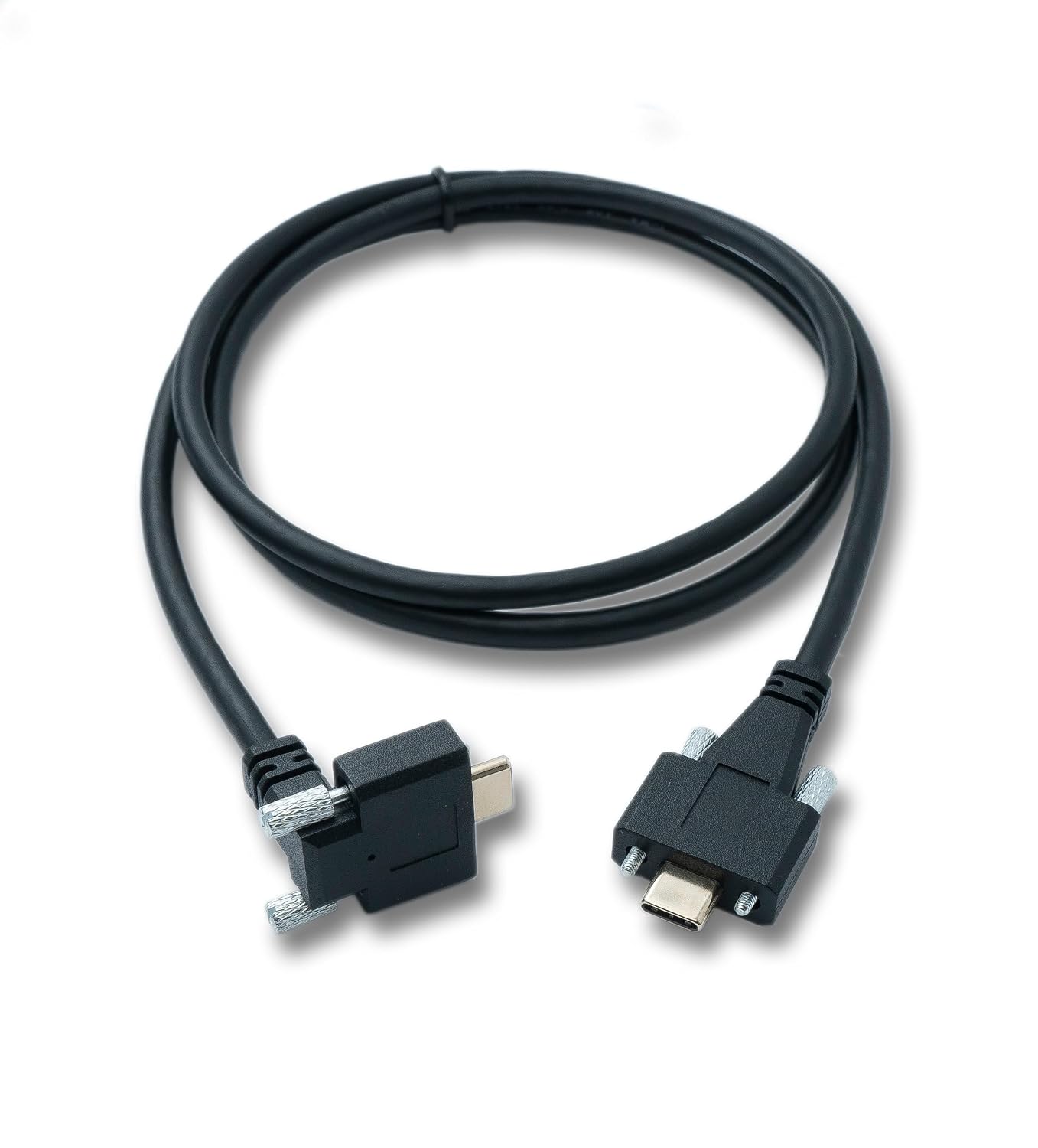 Кабель SYSTEM-S USB 3.1 Gen 2 100 см, разъем Type-C, для панельного монтажа, с возможностью установки под углом вверх и вниз, 10 Г