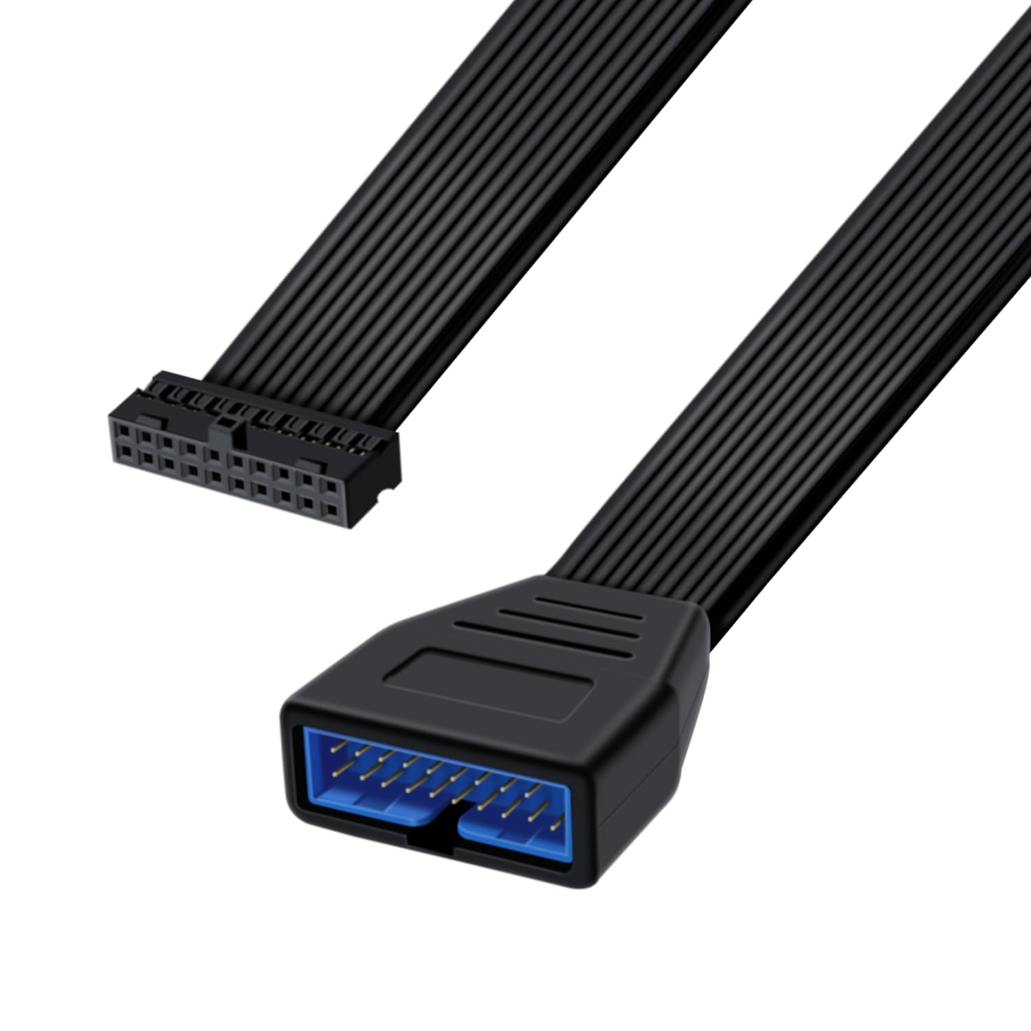 Кабель-удлинитель для материнской платы USB 3.0 19/20 Pin, внутренний кабель с адаптером для разъема USB 3.0 19/20 Pin, предназнач