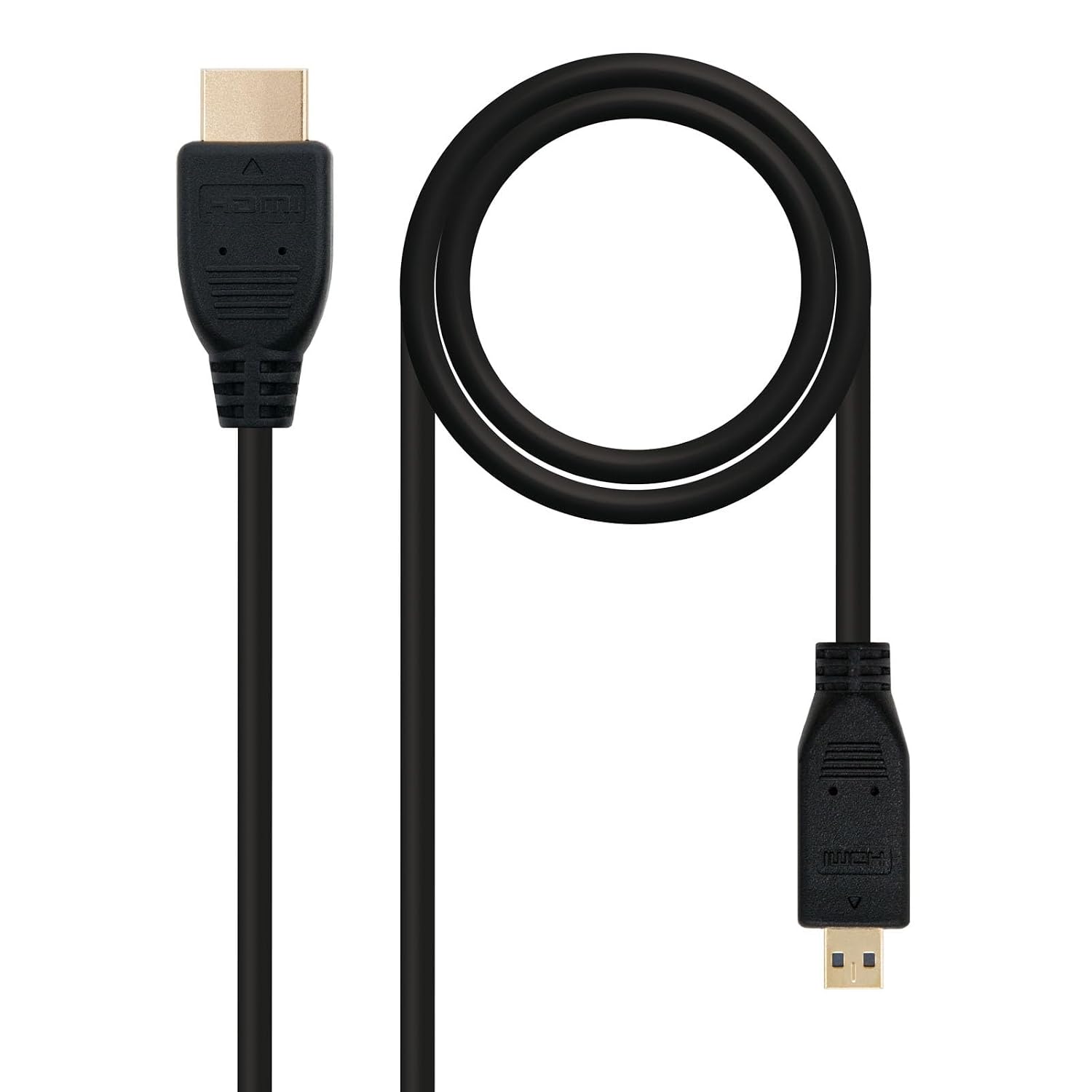 Кабель Micro HDMI V1.4 (високошвидкісний, HEC) для роз'ємів M-D M, 0,8 м, ідеально підходить для підключення аудіо- та відеопристр