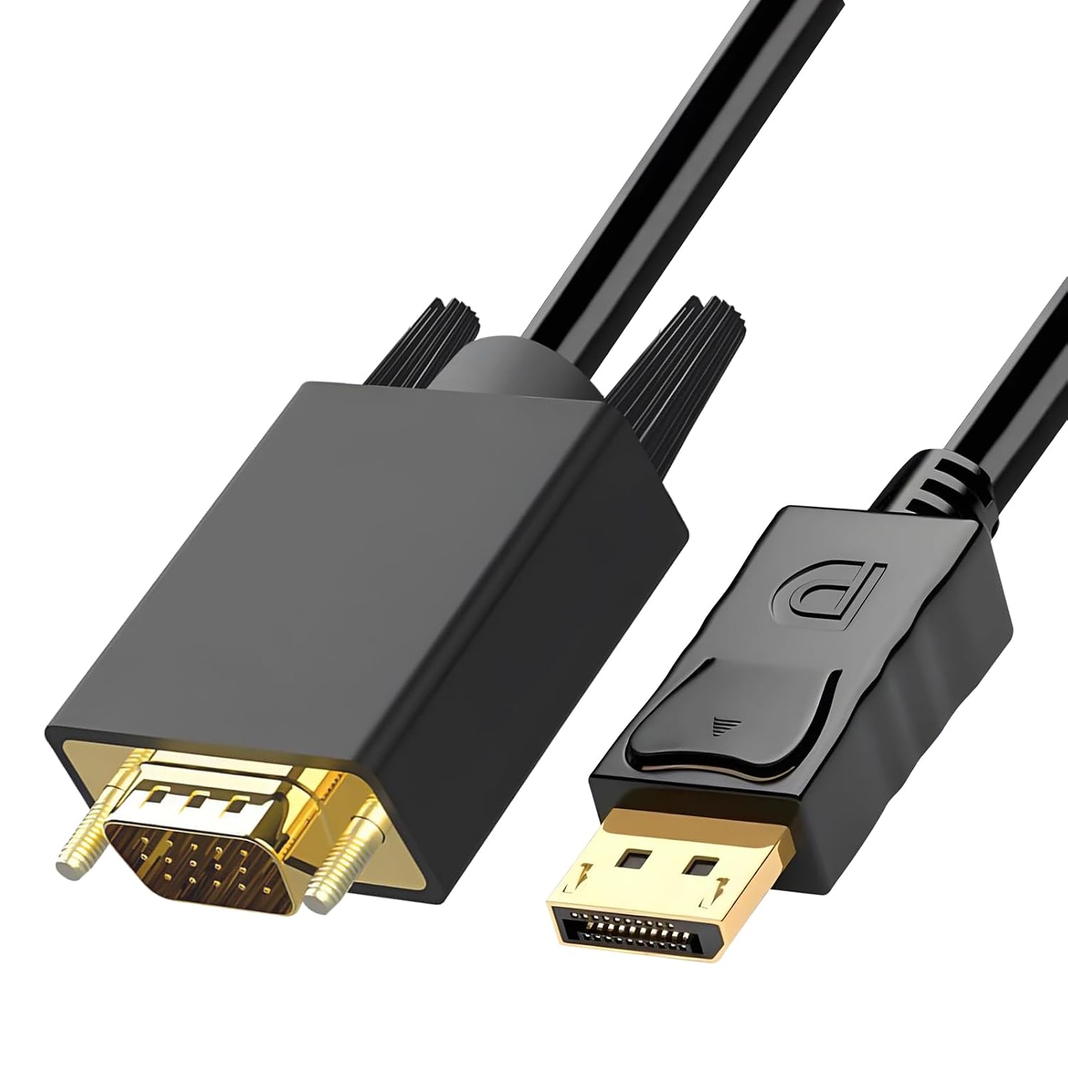 Кабель DisplayPort-DVI 1,8 м 1080p @ 60 Гц, адаптер DP-DVI-D для компьютера, монитора и проектора, совместим с конвертером VGA-Dis
