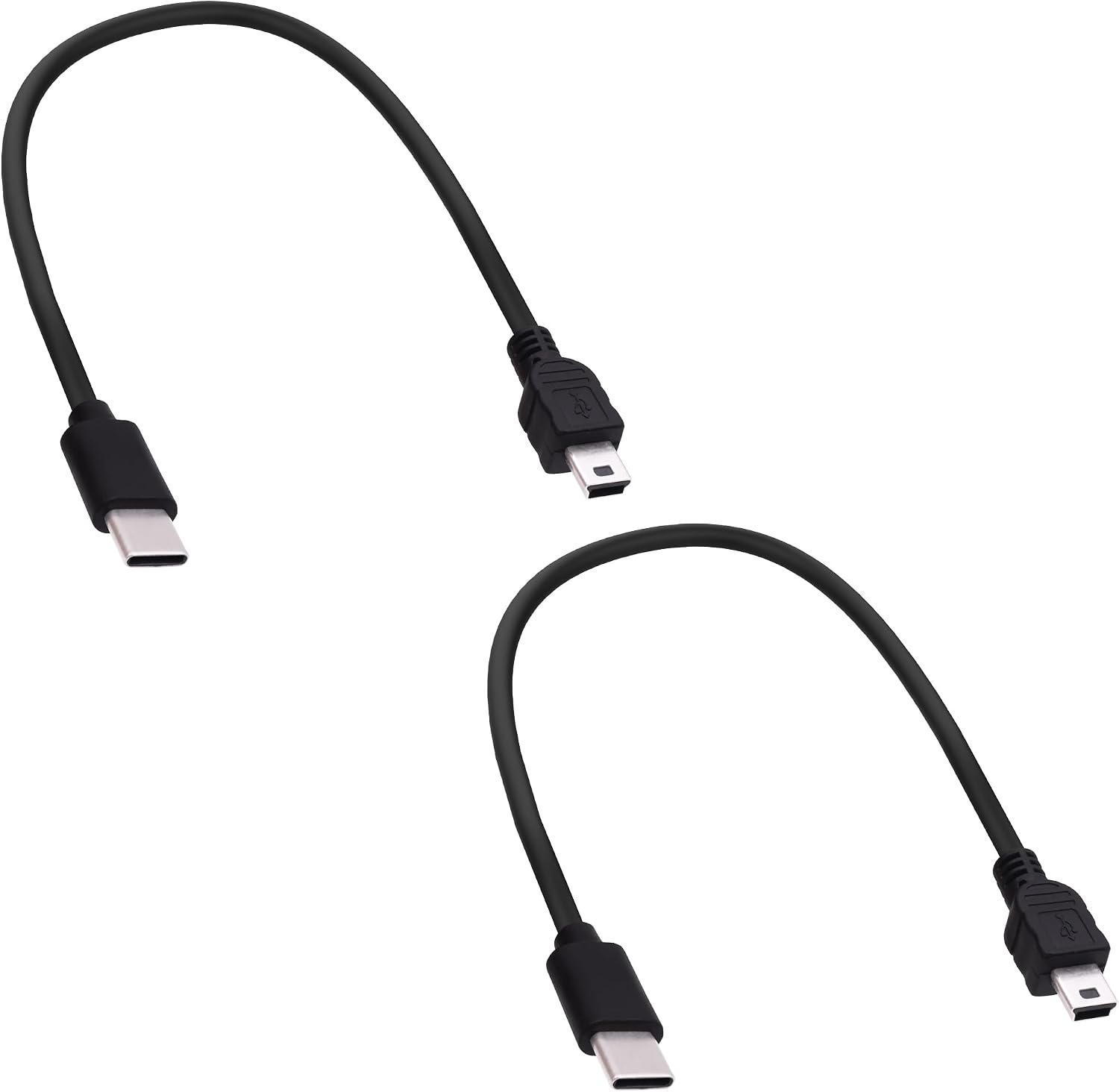 Кабель Mini B USB - USB C OTG, штекер типу C - 5-контактний кабель Mini USB, конвертер даних для цифрової ігрової камери, контроле