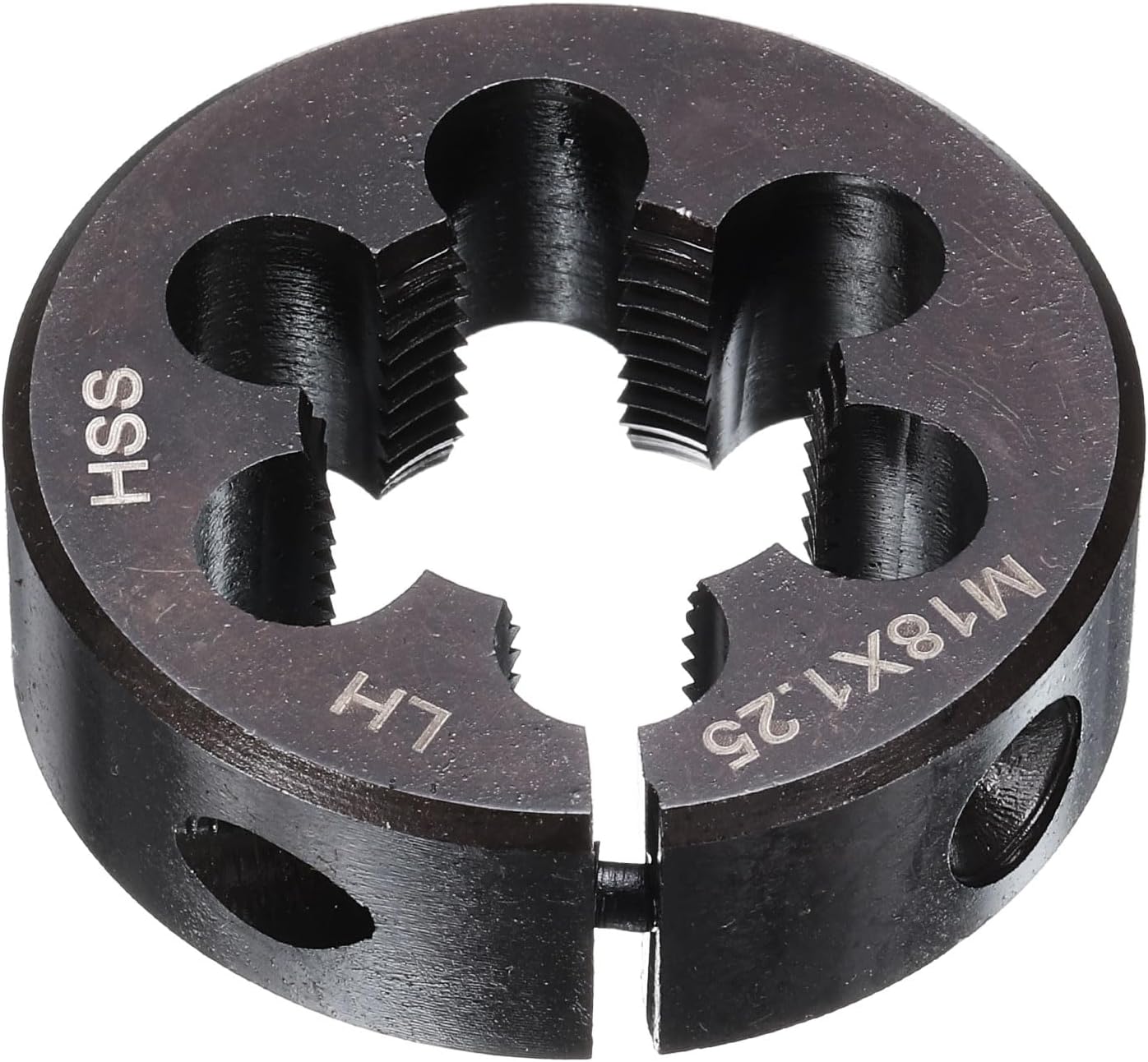Резьбовые круглые зажимные губки QUARKZMAN M18 x 1,25, метрическая резьба, внешний диаметр 1-1/2 дюйма, регулируемая левая резьба,