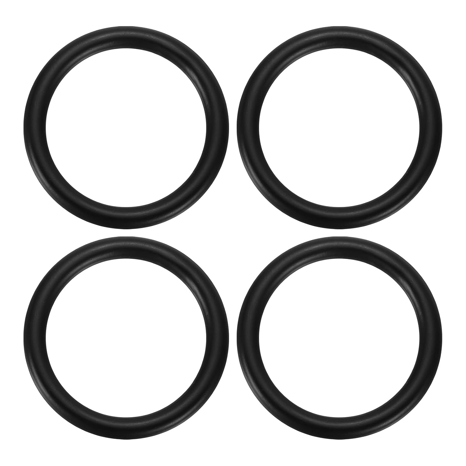 Комплект из 4 уплотнительных колец из нержавеющей стали 304 QUARKZMAN, размер M6 x 80 x 92 мм (Ш x Г x Диаметр x Внешний диаметр).