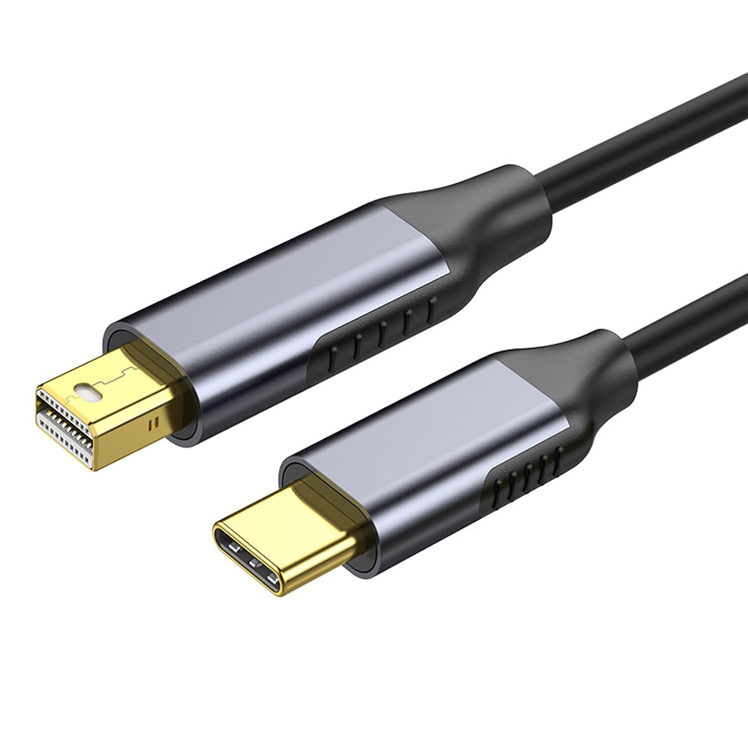 Видеокабель USB-C — Mini-DisplayPort, 4K 60 Гц, 1,8 м, кабель для проекции HD, одноразовый адаптер, Full HD, Plug & Play, Dynamic