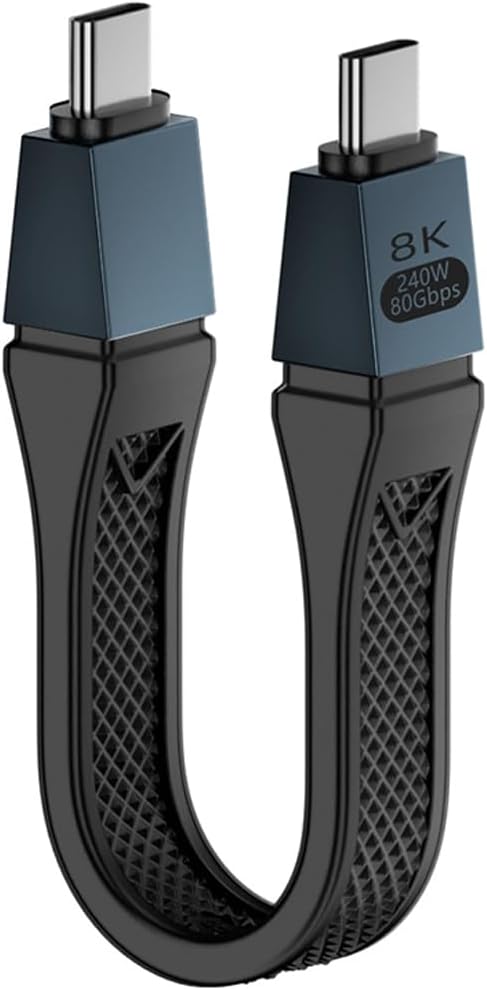 Кабель USB-C 80 Гбіт/с 240 Вт, роз'єм типу