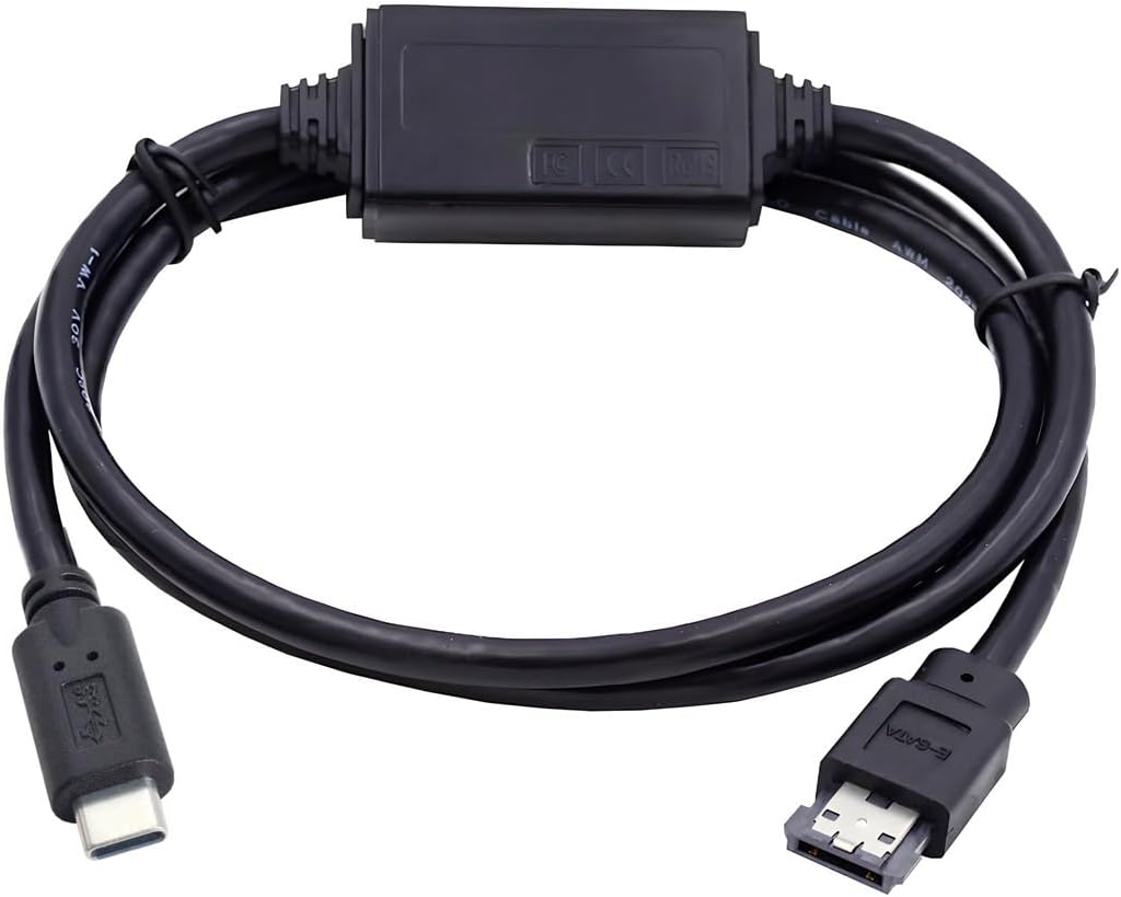 USB 3.1 Type-C USB-C 5 Гбит/с — eSATA DC5V адаптер питания USB 2.0 — преобразователь HDD/SSD/ODD eSATAp