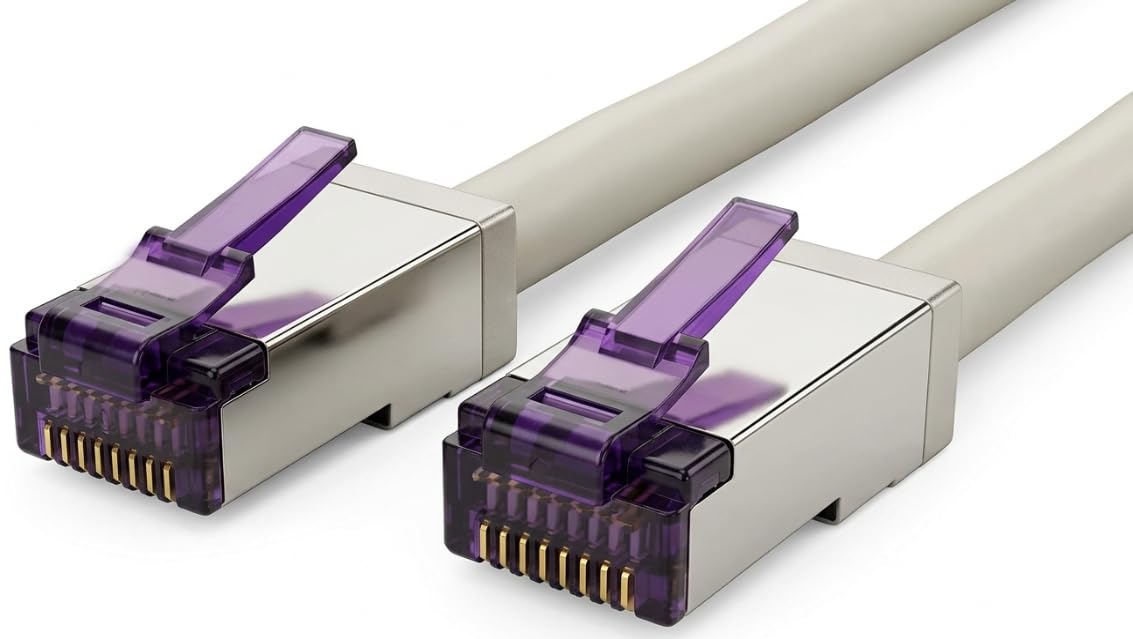 Мережевий кабель SuperFlex CAT 6A LAN - 20 м - сірий - 1 шт. - мережевий кабель/патч-кабель RJ45, S/FTP, 10 Гбіт/с, 500 МГц