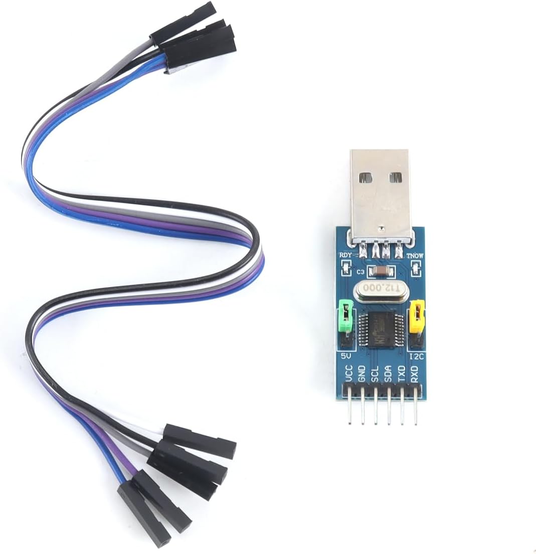 Модуль преобразователя USB в I2C UART TTL Batum CH341T для микроконтроллеров STC STM (загрузчик).
