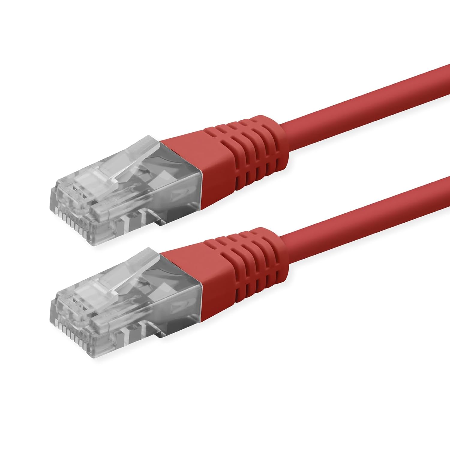 Патч-кабель ROLINE Cat.6 (класс E), UTP, PoE, красный, 2 м