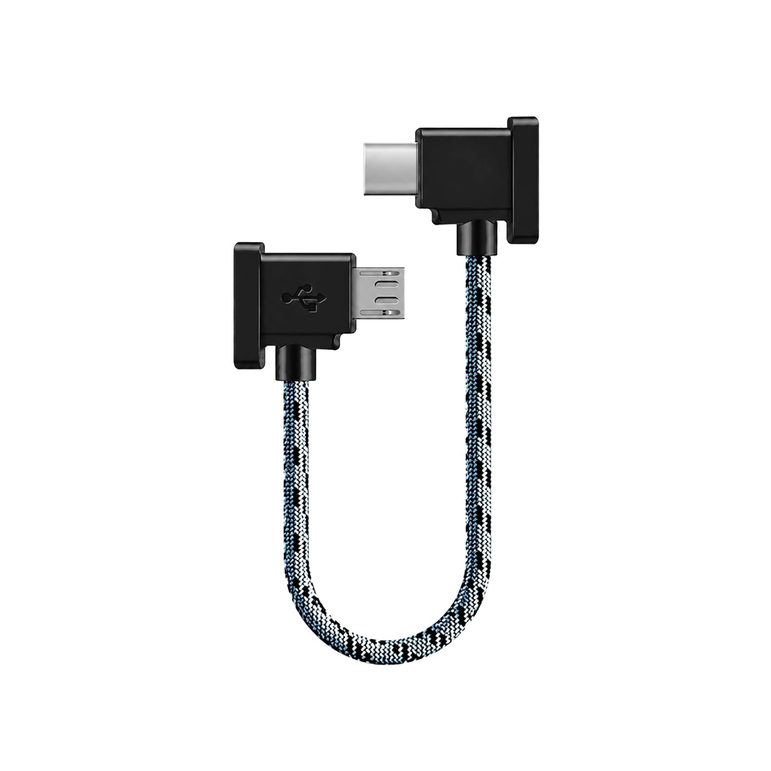Кабель Micro USB — USB C длиной 15 см, совместимый с дроном D-JI и пультом дистанционного управления.