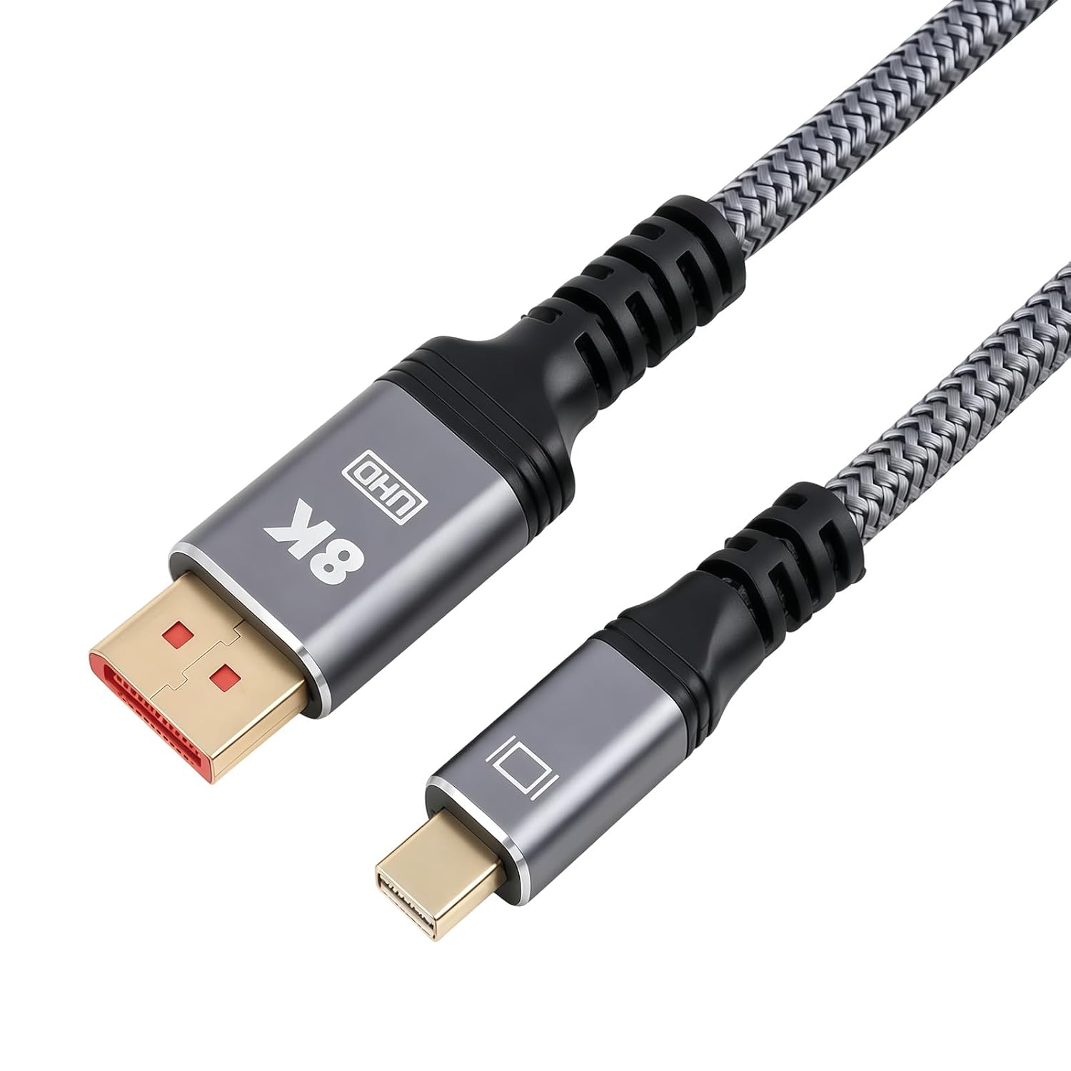 Мини-DP-DP кабель 1,4 м, видеоадаптер 1,4 м, 8K, 60 Гц и 4K, 144 Гц, высокое разрешение с HDR, стабильное соединение с ноутбуком,