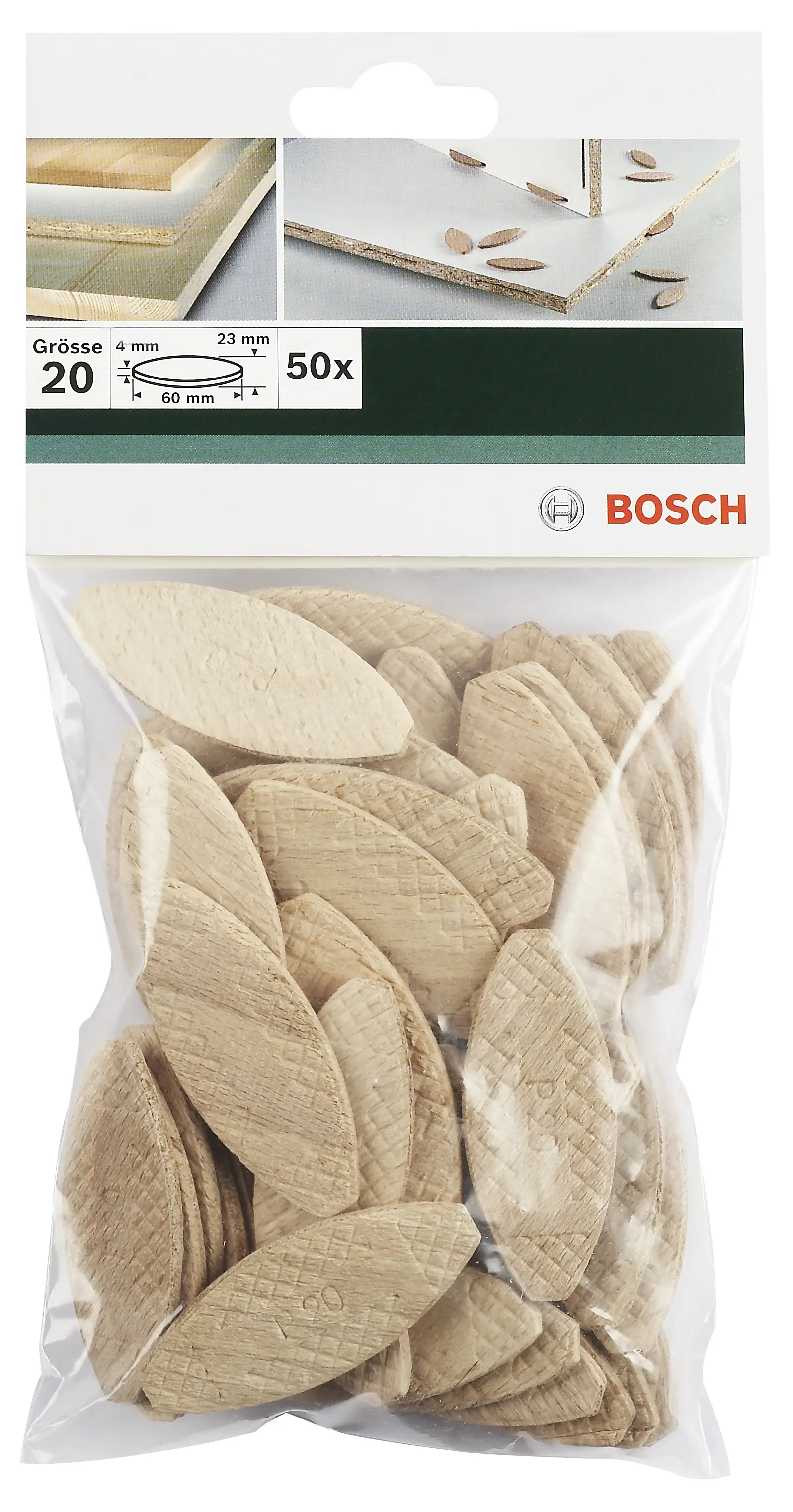 Аксессуары Bosch 2609256602 Плоский штифт 60 мм 4 мм 50 шт.