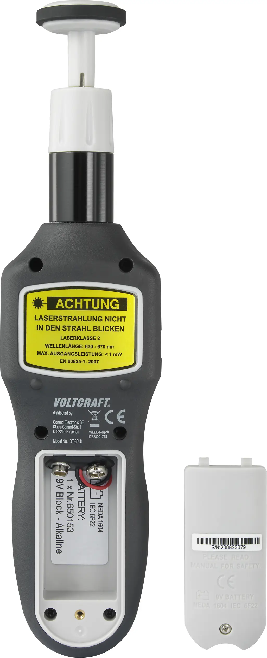 Тахометр VOLTCRAFT DT-30LK