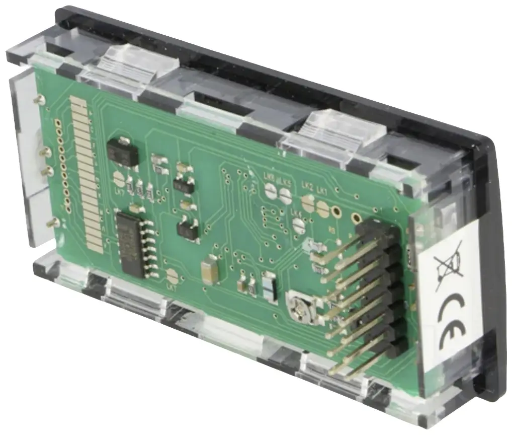 Цифровий панельний індикатор TDE Instruments DPM962-TG, 33 x 68 мм, + 200 мВ,