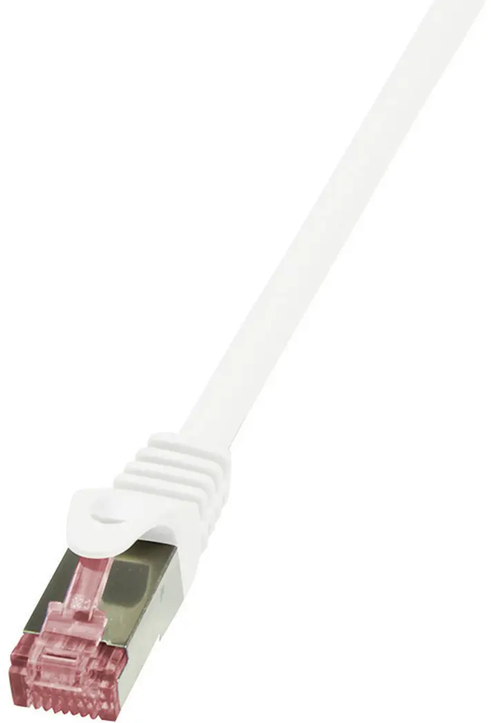 Кабель LAN LogiLink CQ2101S, 1 шт., RJ45, CAT 6, S/FTP, 15,00 м, белый