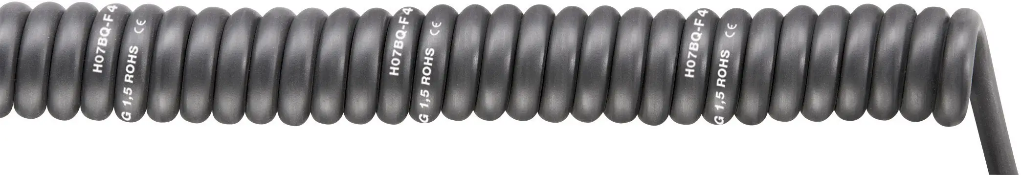 LAPP;70002752;Спиральный кабель;SPIRAL H07BQ-F1500 мм/ 4500 мм;3 G 1,50 мм² + 3 G 1,5 мм²;черный, 1 шт.