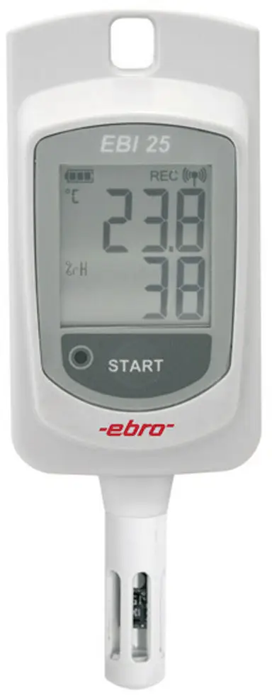 Реєстратор вимірювань ebro EBI 25-TH 1340-6202 від -30 до 60 °C