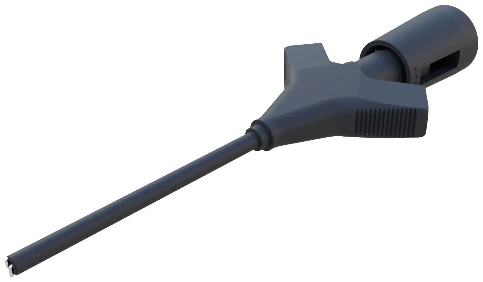 Защитный зажим SKS Hirschmann Micro-KLEPS, 53,8 мм, 60 В 2 А, черный