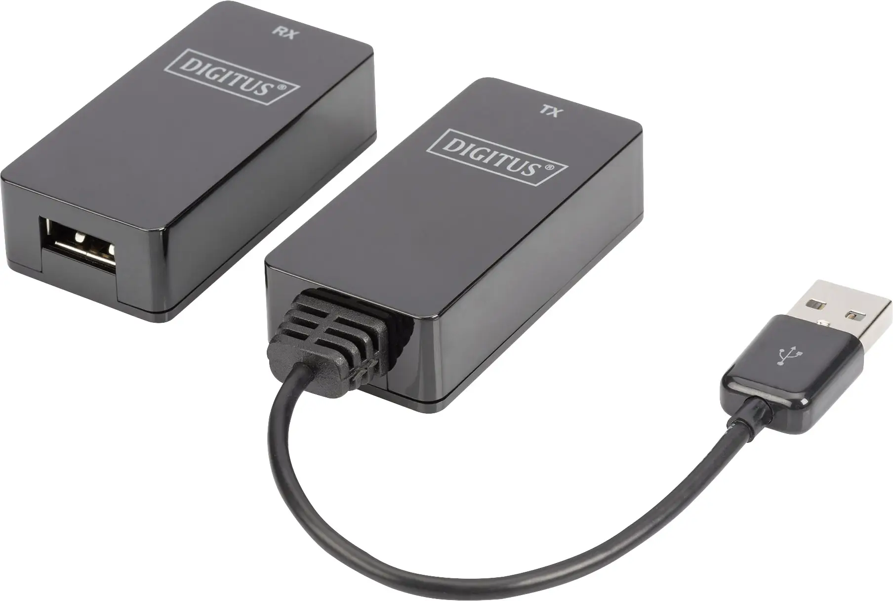 Digitus DA-70139-2 Удлинитель USB 1.1 через сетевой кабель RJ45 45 м