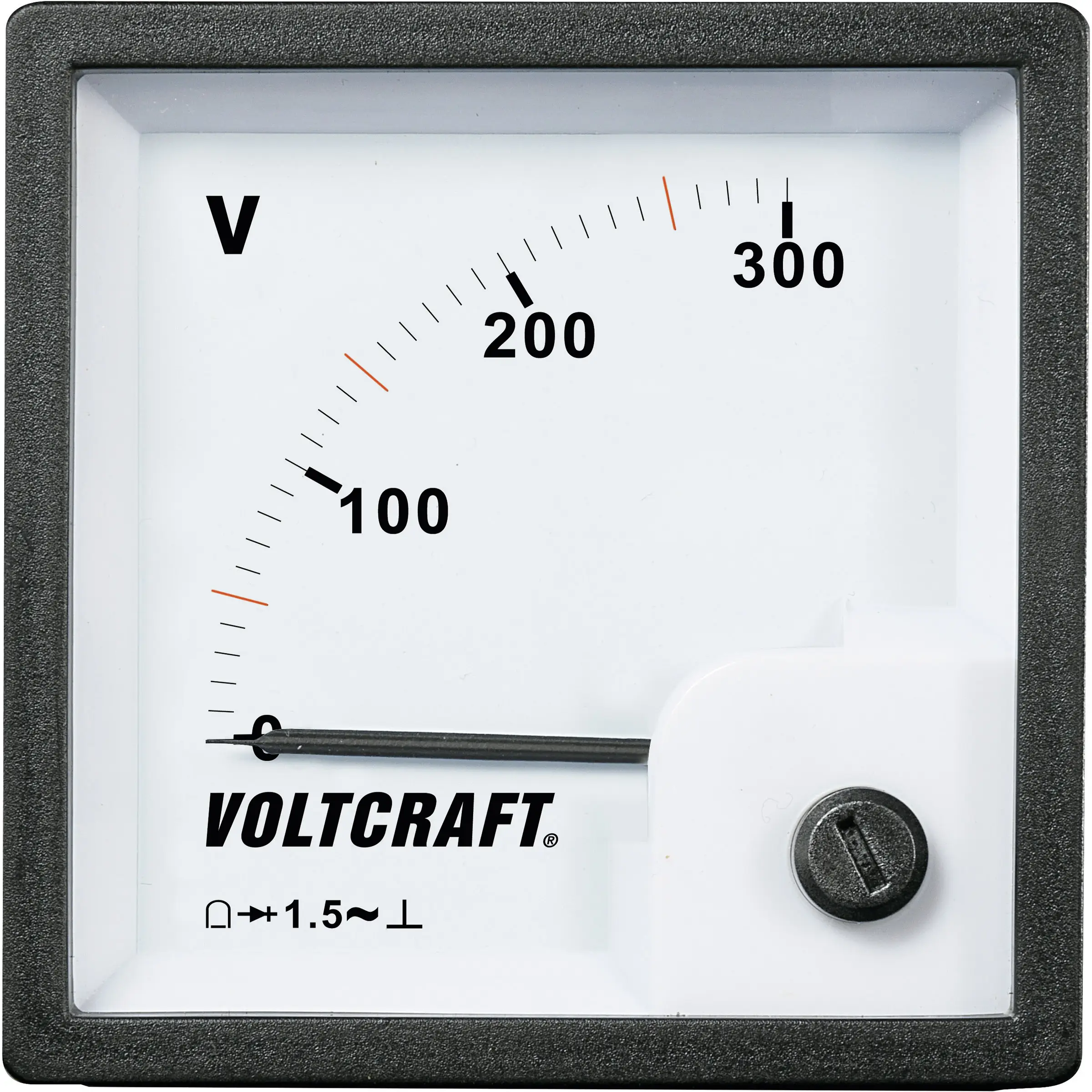 Аналоговый панельный индикатор VOLTCRAFT AM-72x72/300V