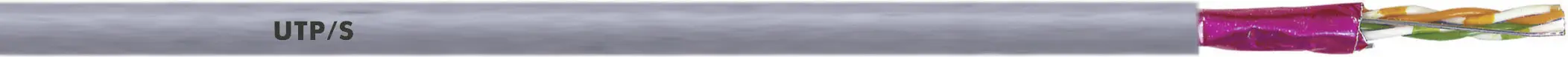 LAPP 2170143/100 Мережевий кабель CAT 6a S/FTP 4 x 2 x 0.2 мм² сірий 100 м
