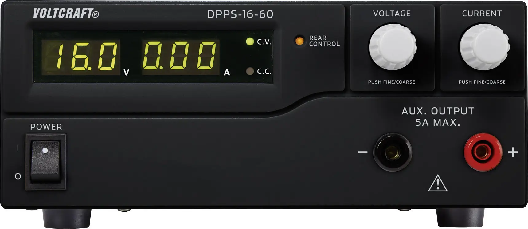 Регулируемый лабораторный источник питания VOLTCRAFT DPPS-16-60, 1-16 А, 0-60 А, 960 Вт.