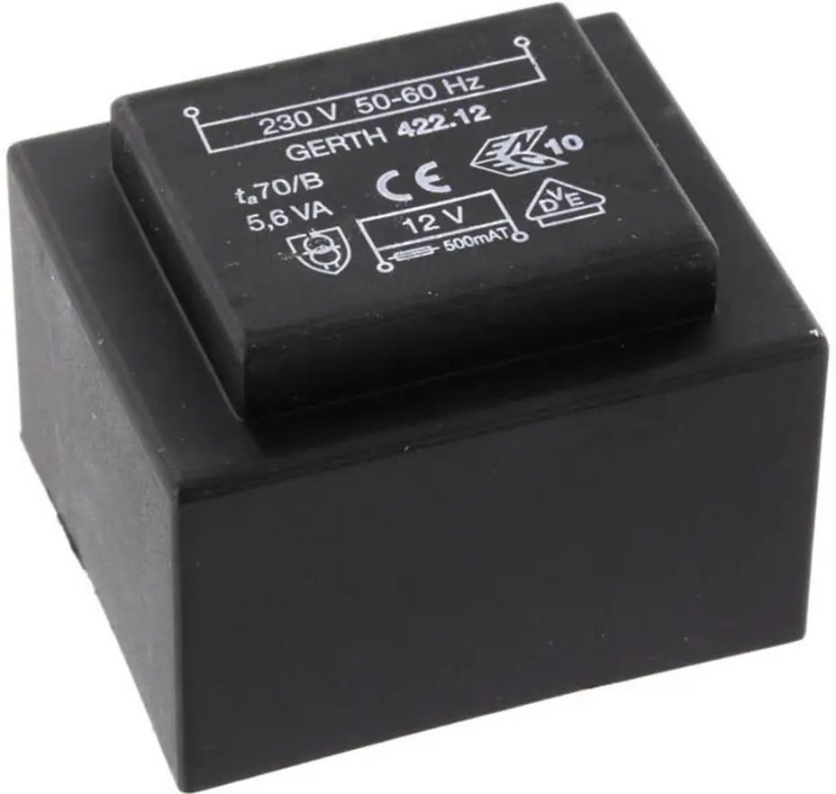 Трансформатор для печатной платы, EI 42/14,8 Gerth PTB422401 230 В Н/Д Н/Д 5,6 ВА