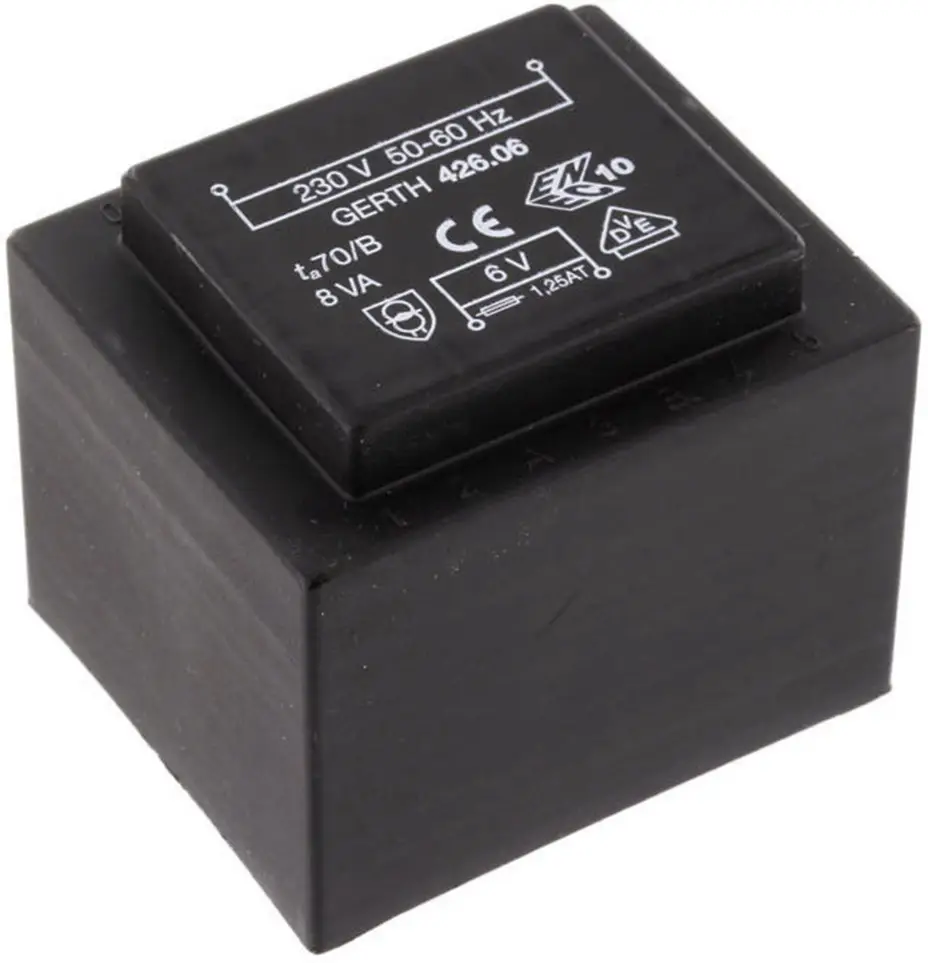 Трансформатор для печатной платы, EI 42/20 Gerth PTF421202 230 В Н/Д Н/Д 8 ВА