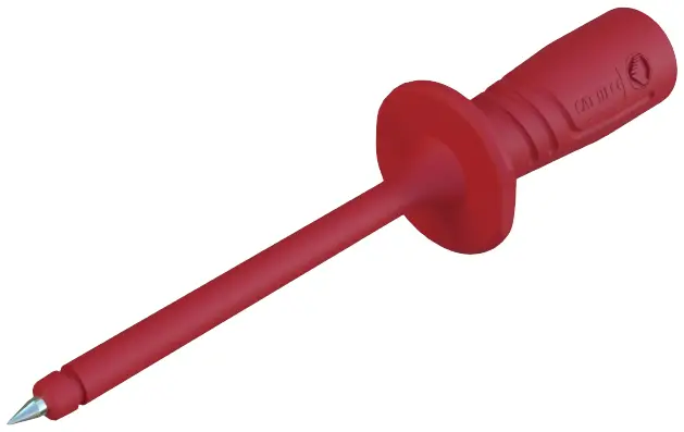 Измерительный наконечник Hirschmann Test & Measurement PRUEF 2600 rt с защитой, штекерный разъем 972317101, 4 мм, CAT III, 1000 В,
