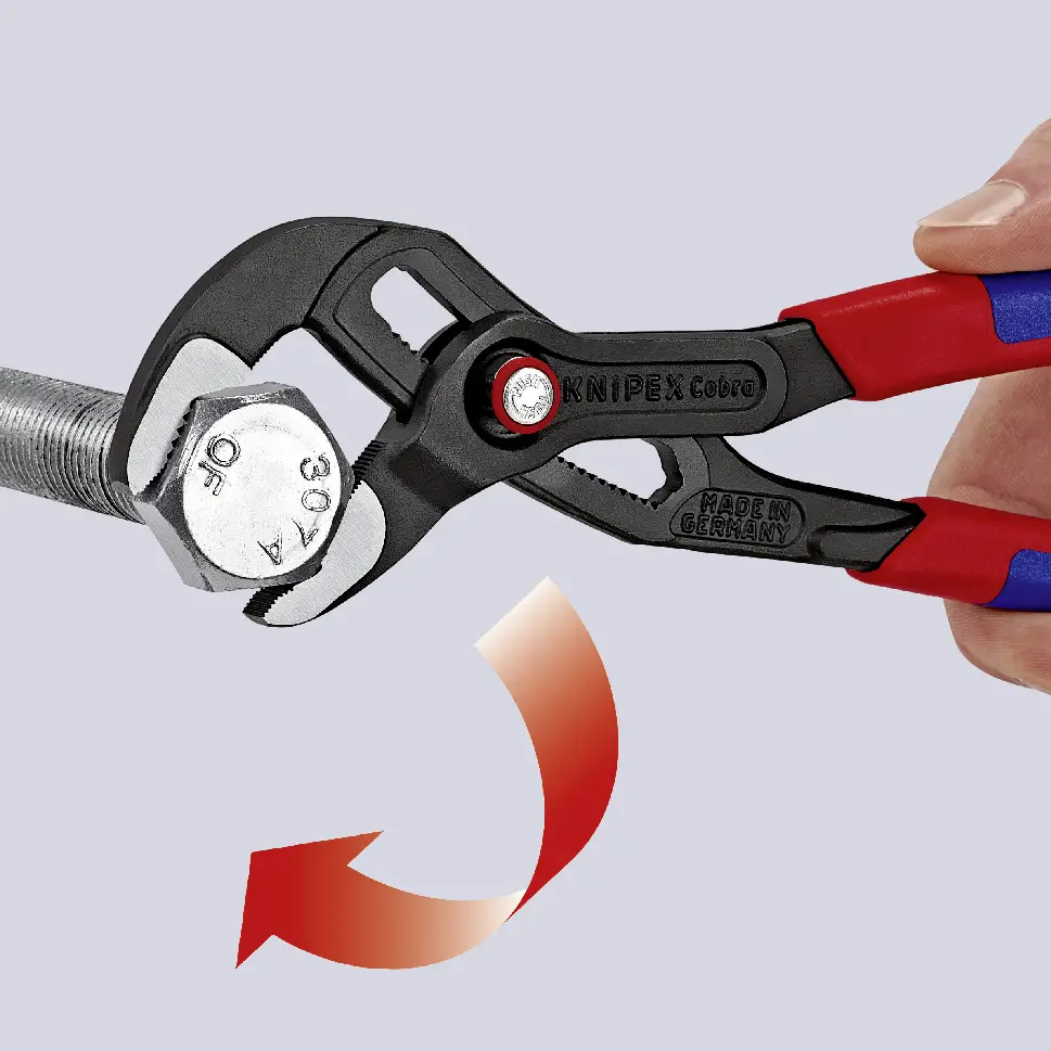Клещи для водопроводных насосов Knipex Cobra QuickSet 87 21 250 250 мм
