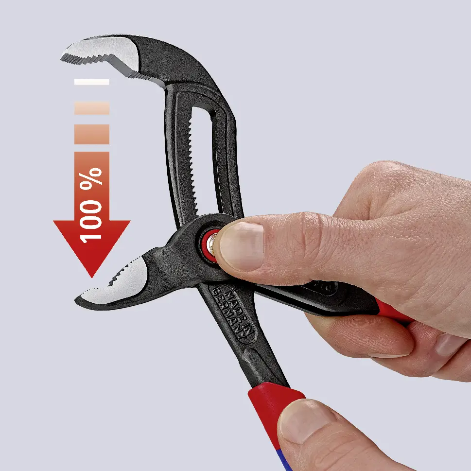 Клещи для водопроводных насосов Knipex Cobra QuickSet 87 22 250 250 мм