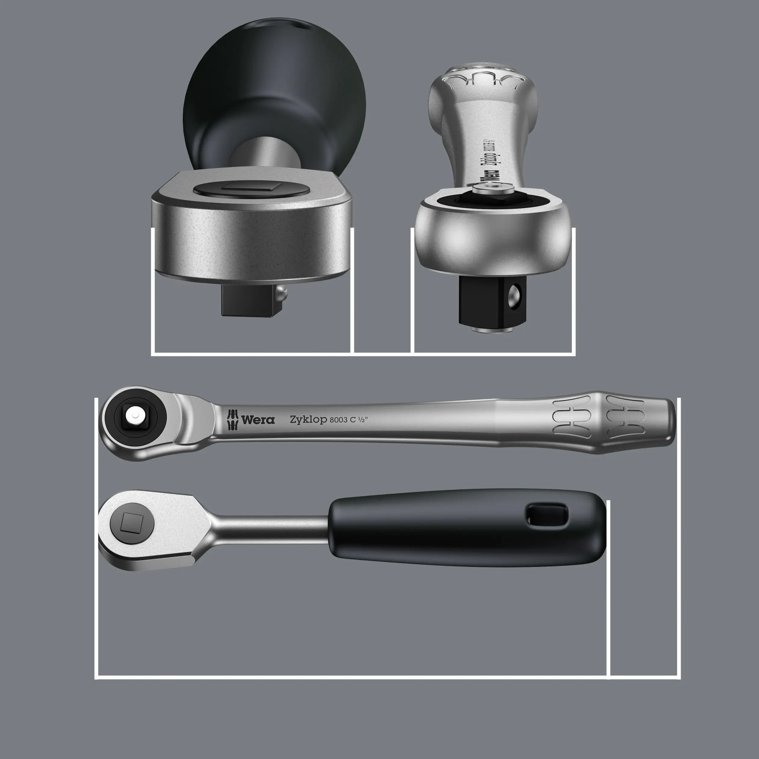Wera Zyklop Metal 8003 C Трещотка 05004063001