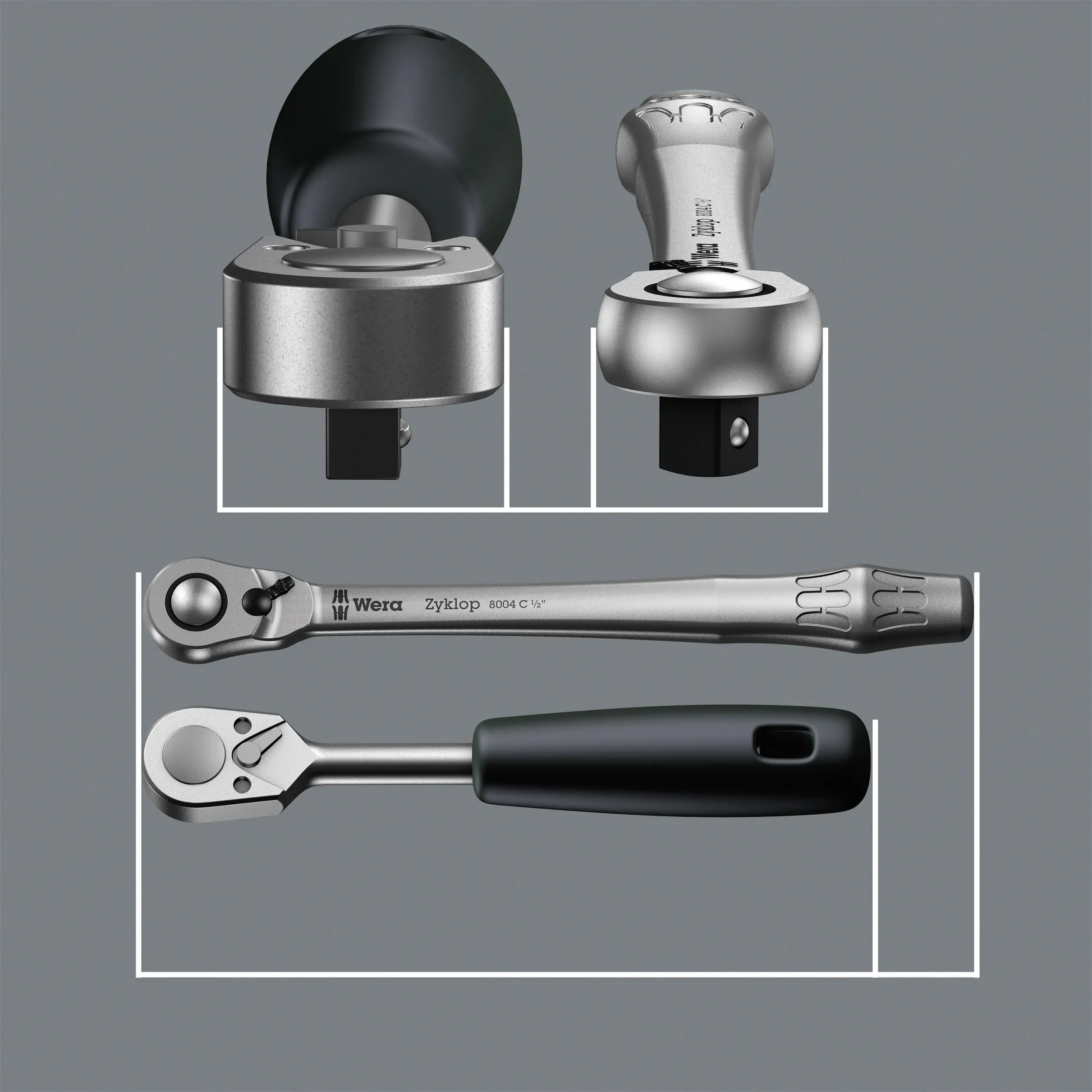 Wera Zyklop Metal 8004 A 05004004001 трещотка с трещоткой